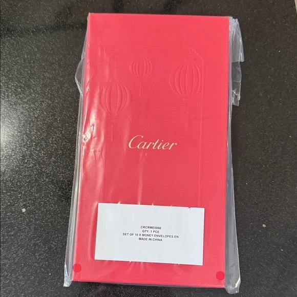 Cartier Vibrant Red Envelopes Trio - Picture 5 of 5
